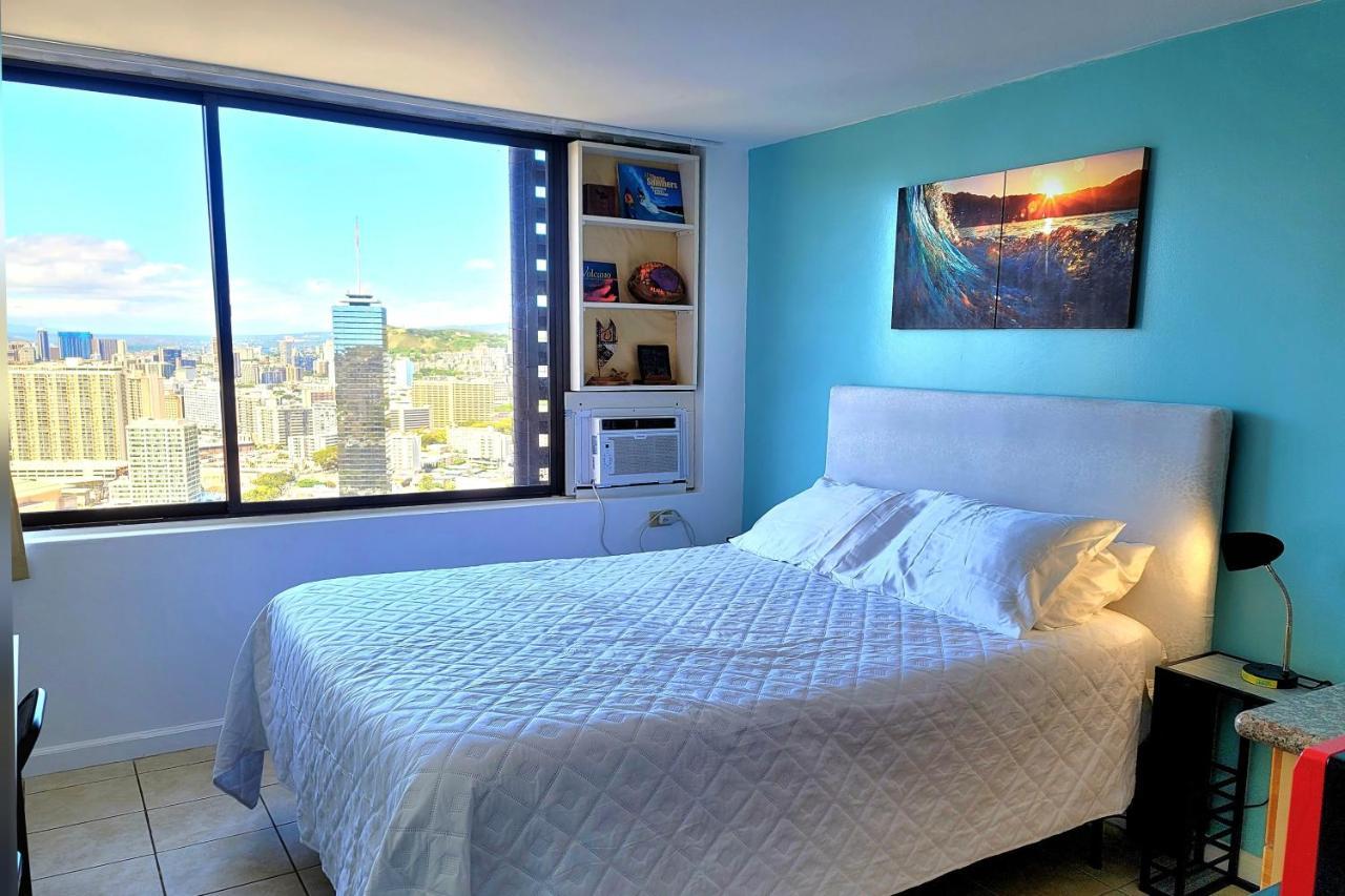 Waikiki Condo High Floor Views Beaches Convention Center Honolulu Extérieur photo