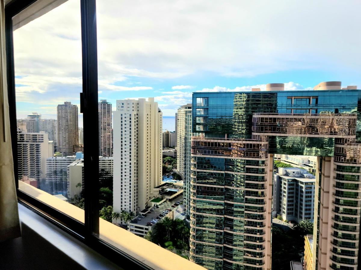 Waikiki Condo High Floor Views Beaches Convention Center Honolulu Extérieur photo