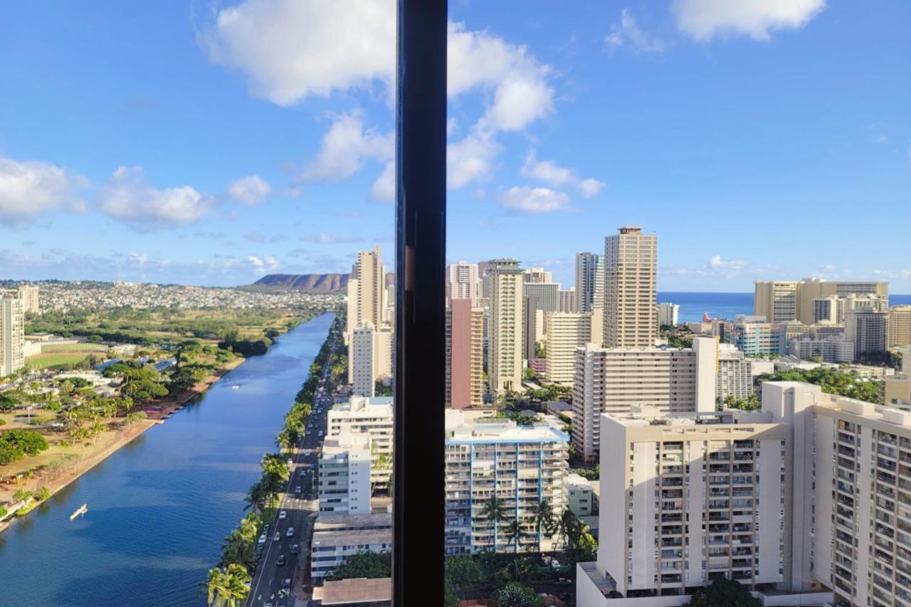 Waikiki Condo High Floor Views Beaches Convention Center Honolulu Extérieur photo