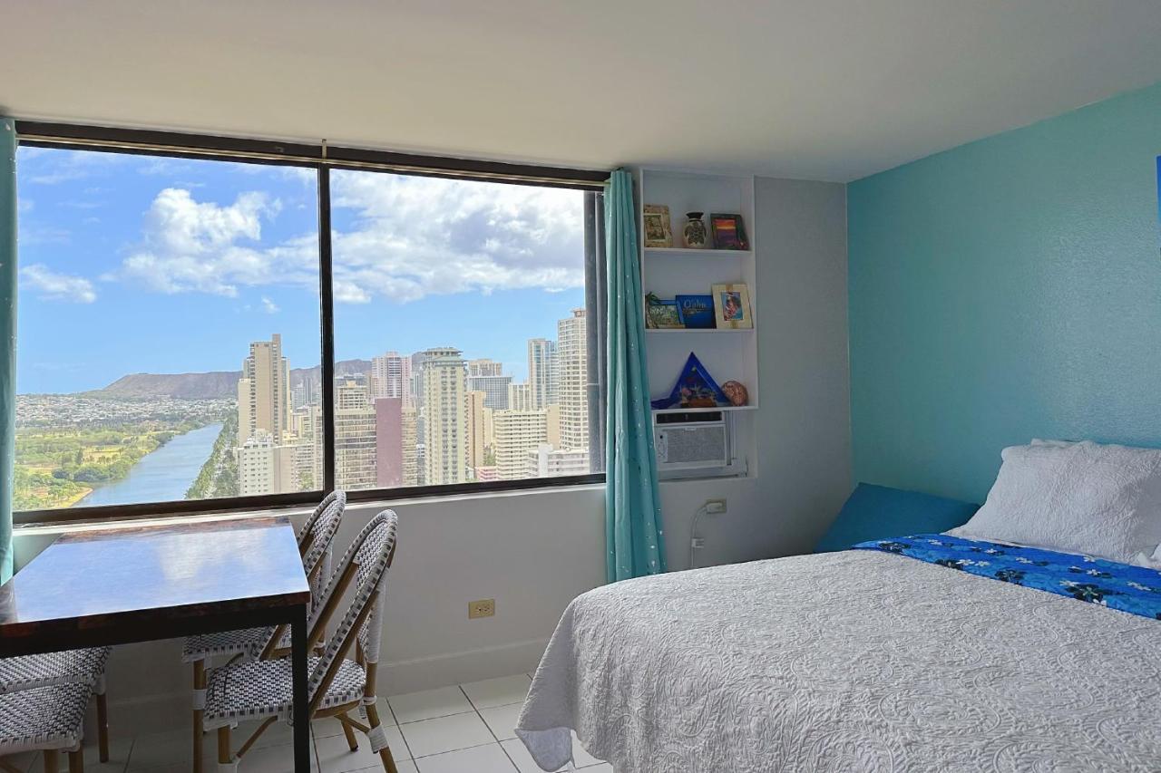 Waikiki Condo High Floor Views Beaches Convention Center Honolulu Extérieur photo