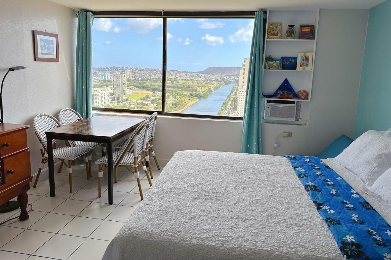 Waikiki Condo High Floor Views Beaches Convention Center Honolulu Extérieur photo