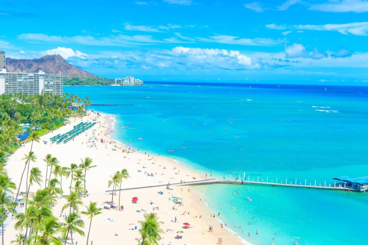 Waikiki Condo High Floor Views Beaches Convention Center Honolulu Extérieur photo